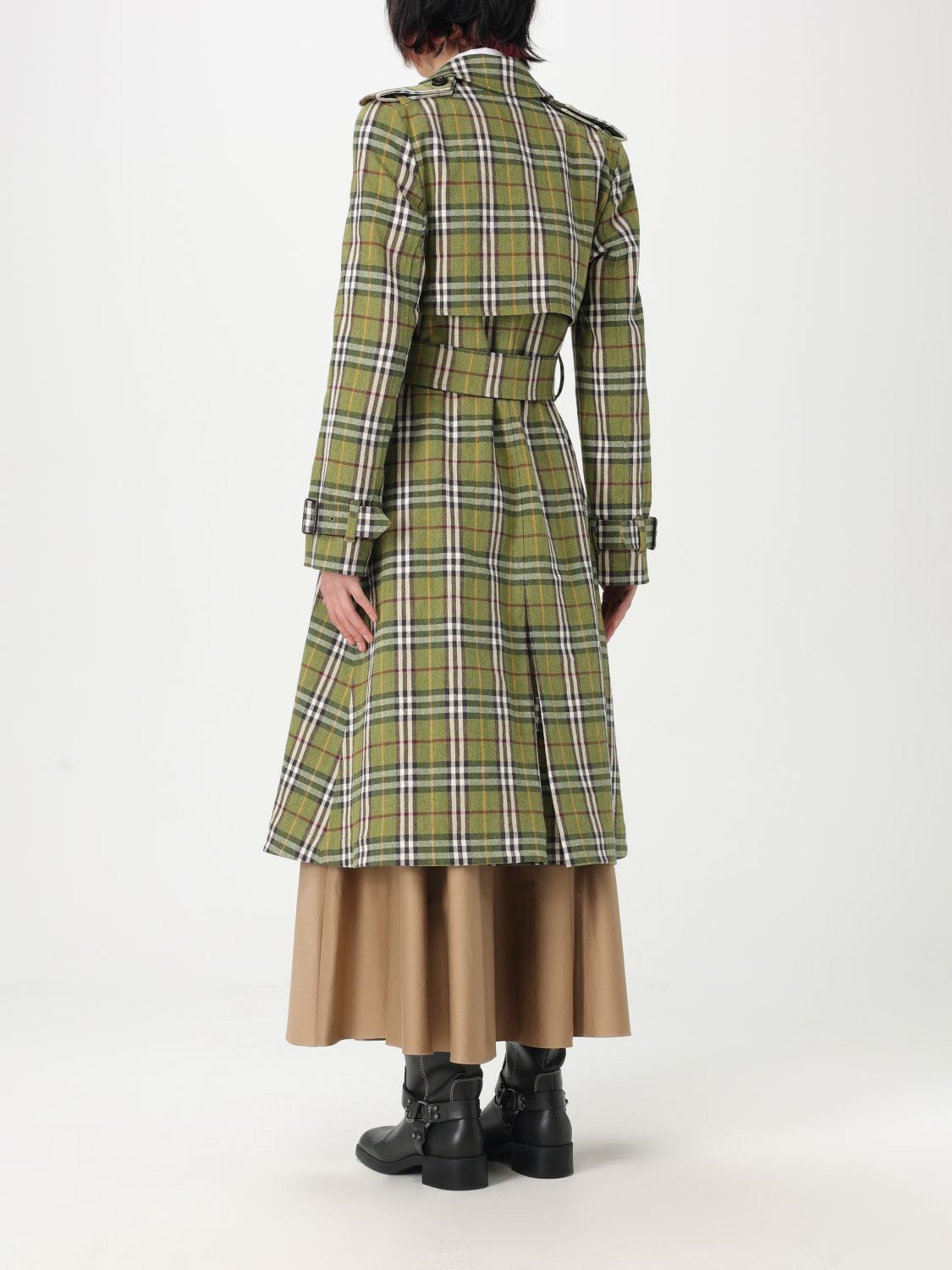 Burberry Jacket Woman Green