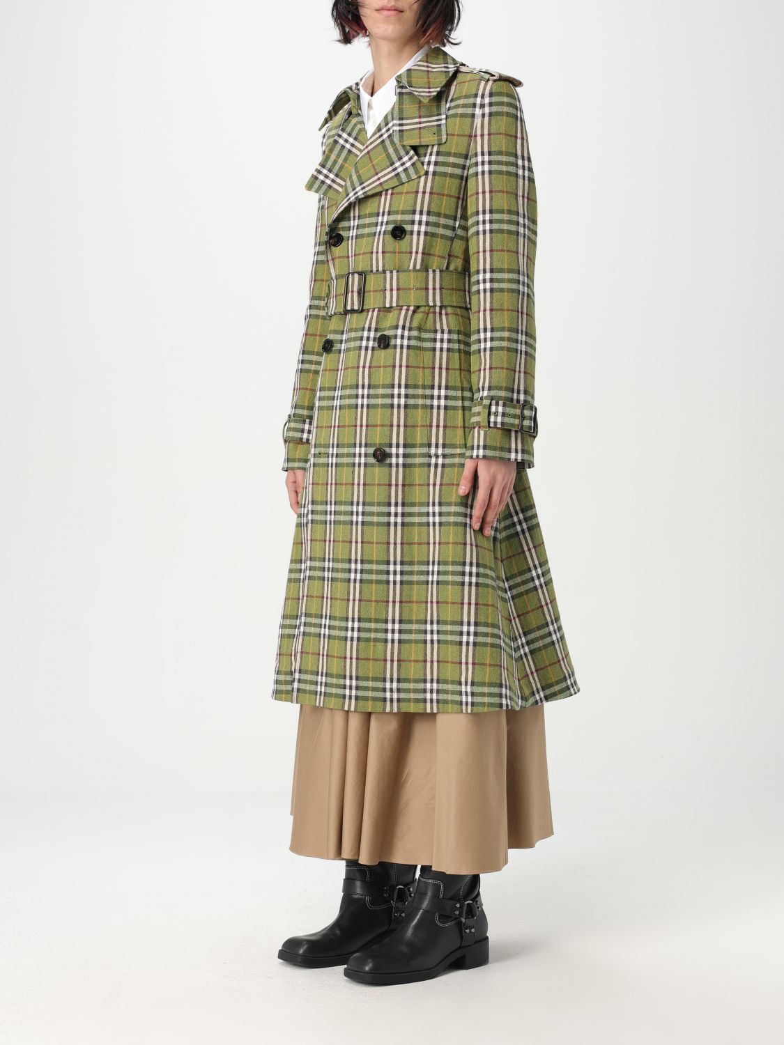 Burberry Jacket Woman Green
