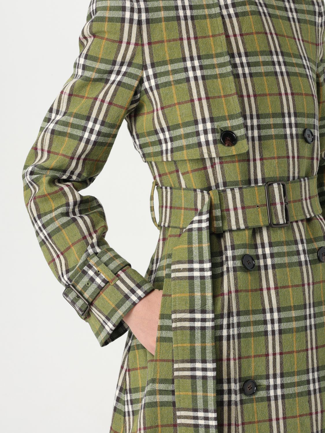 Burberry Jacket Woman Green
