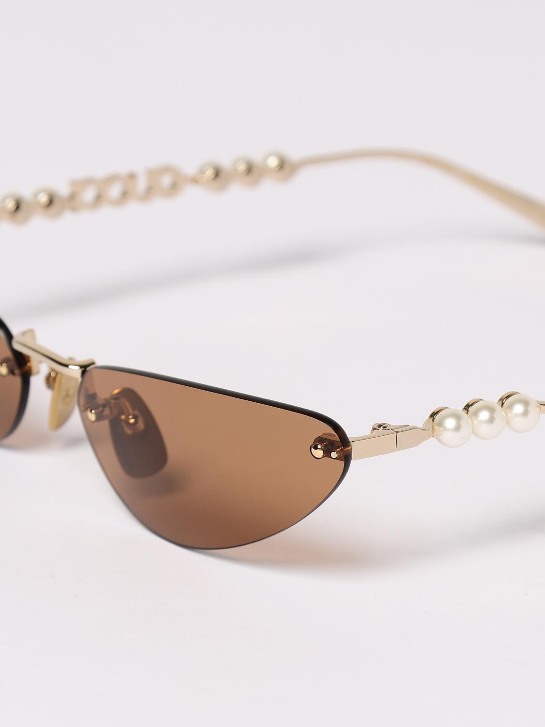 Gucci Sunglasses Woman Gold