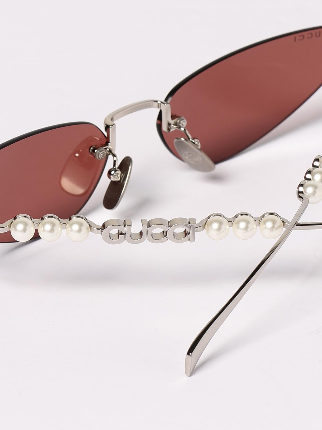 Gucci Sunglasses Woman Gold