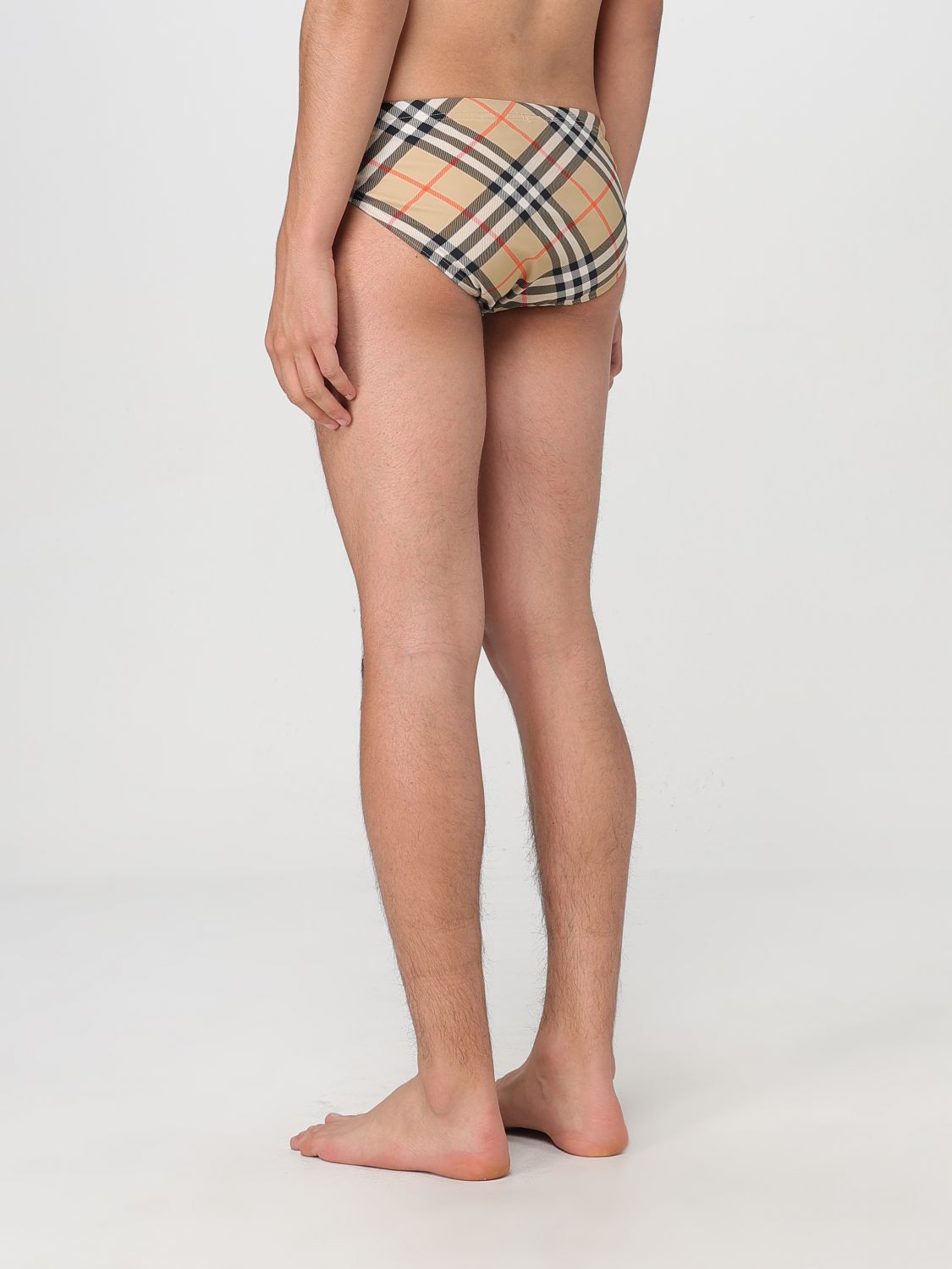 Burberry Swimsuit Men Beige