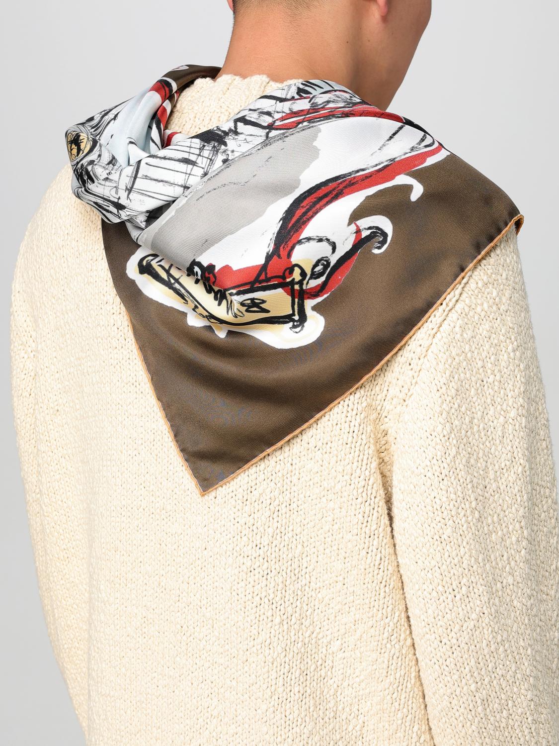 Burberry Neck Scarf Men Brown