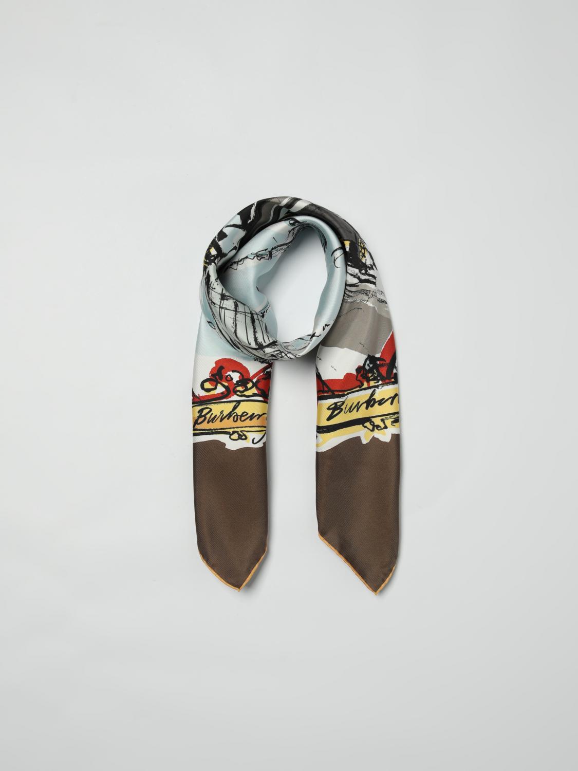 Burberry Neck Scarf Men Brown