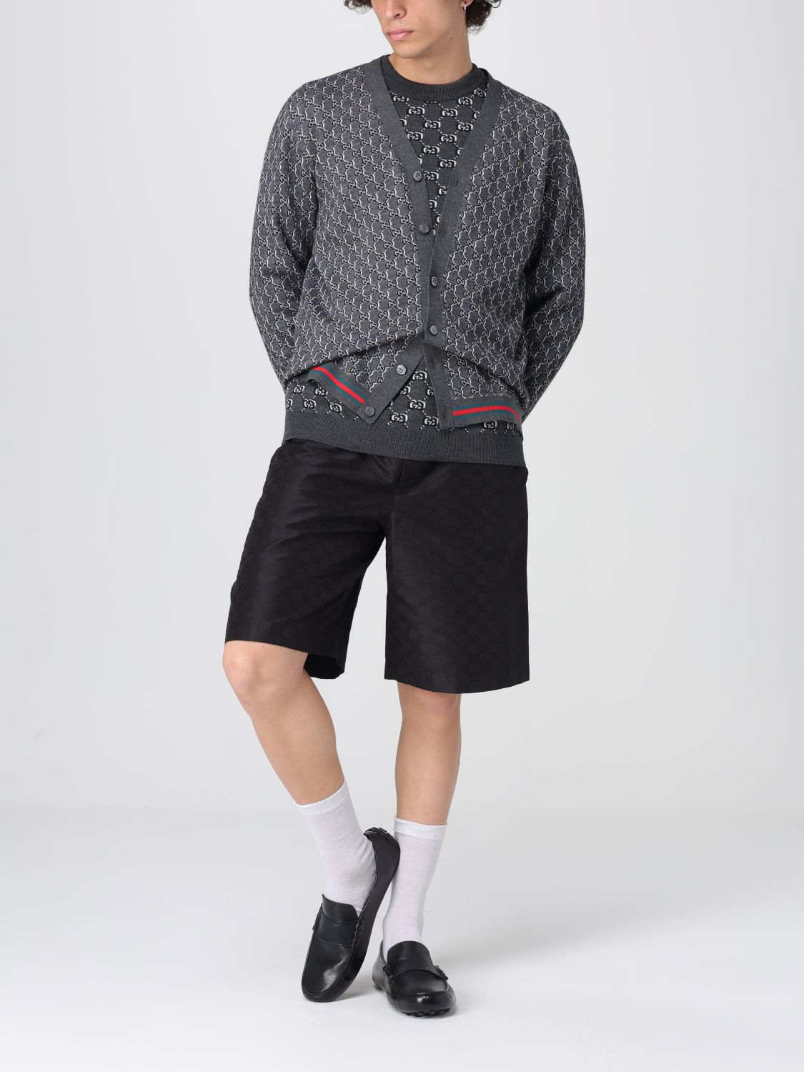 Gucci Sweater Men Grey