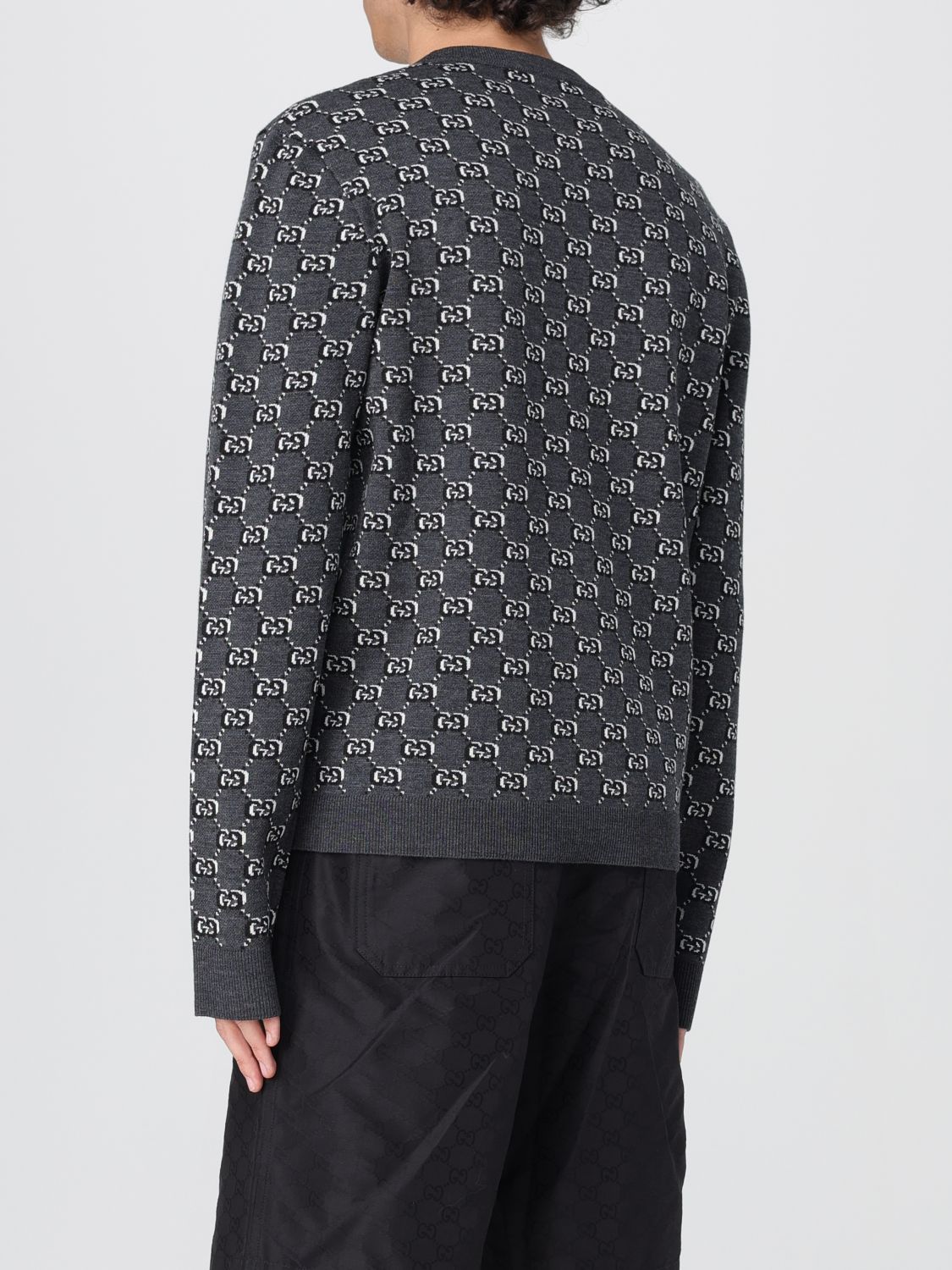Gucci Sweater Men Grey