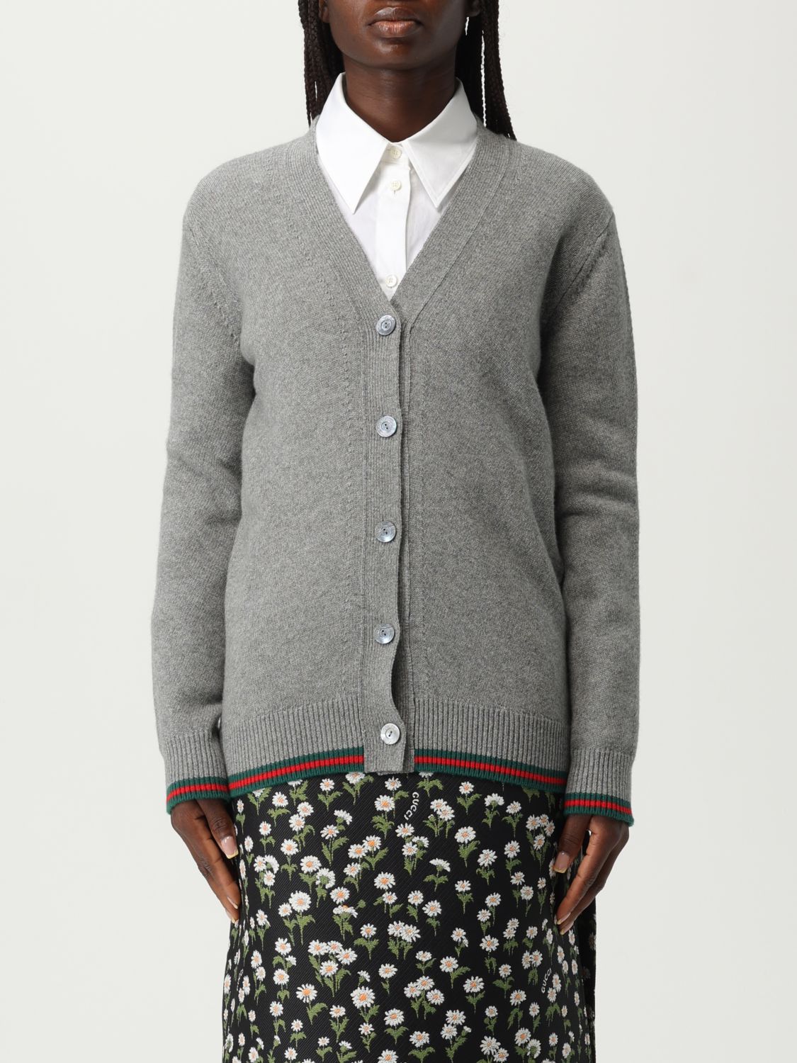 Gucci Cardigan Woman Grey