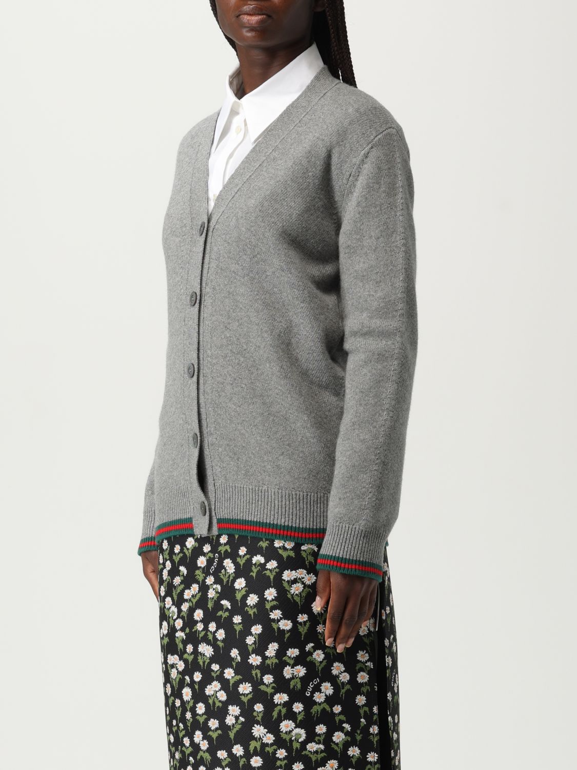 Gucci Cardigan Woman Grey