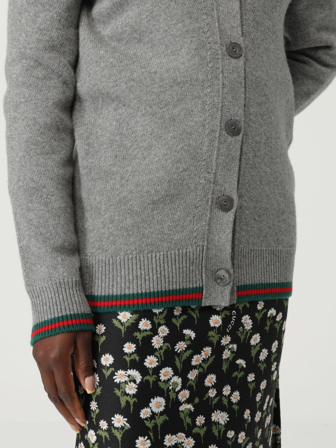 Gucci Cardigan Woman Grey