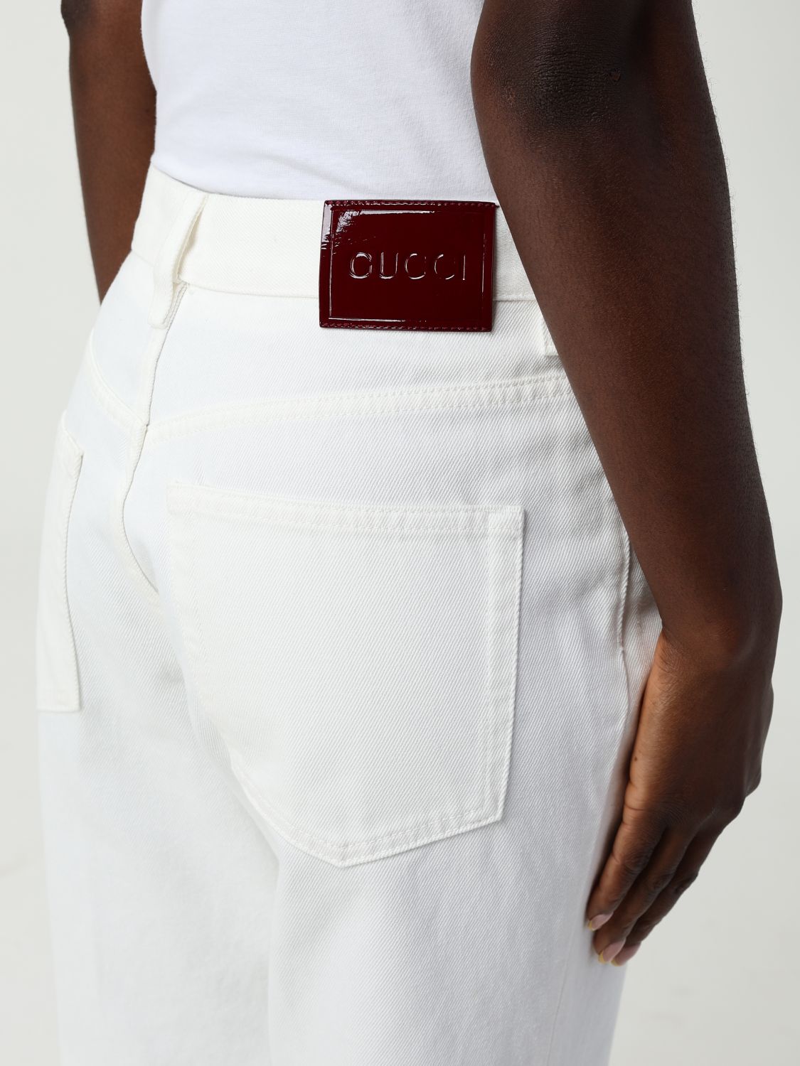 Gucci Pants Woman White