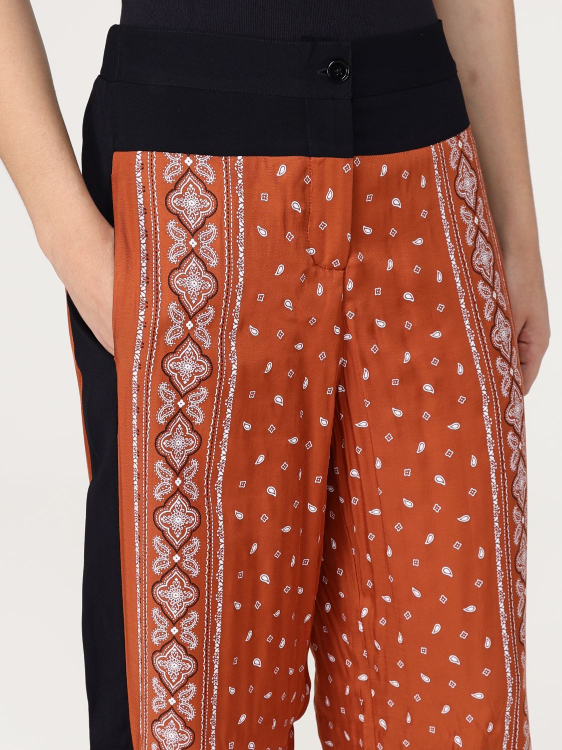 Pinko Pants Woman Brown