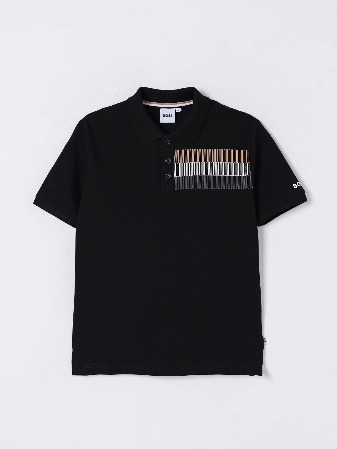 Boss Polo Shirt Kids Black