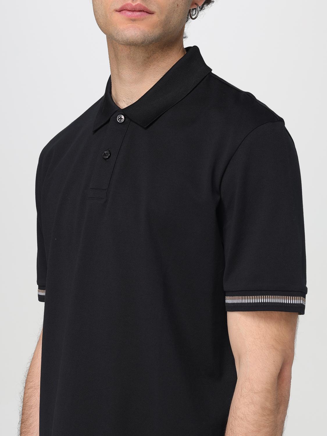 Boss Polo Shirt Men Black