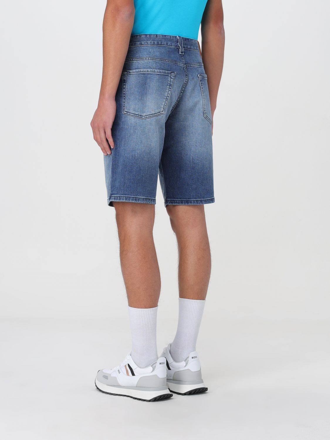 Boss Short Men Blue
