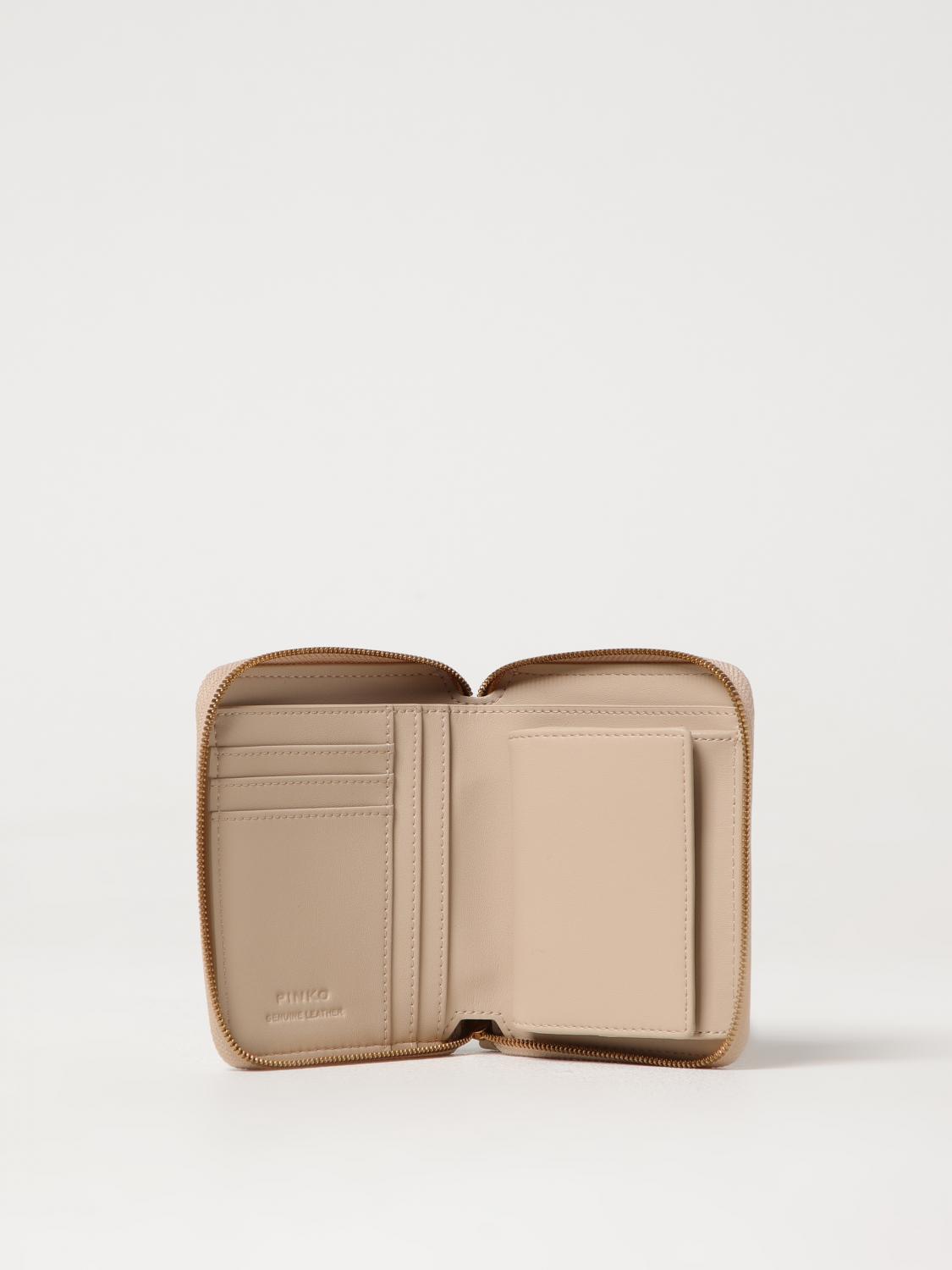 Pinko Wallet Woman Beige