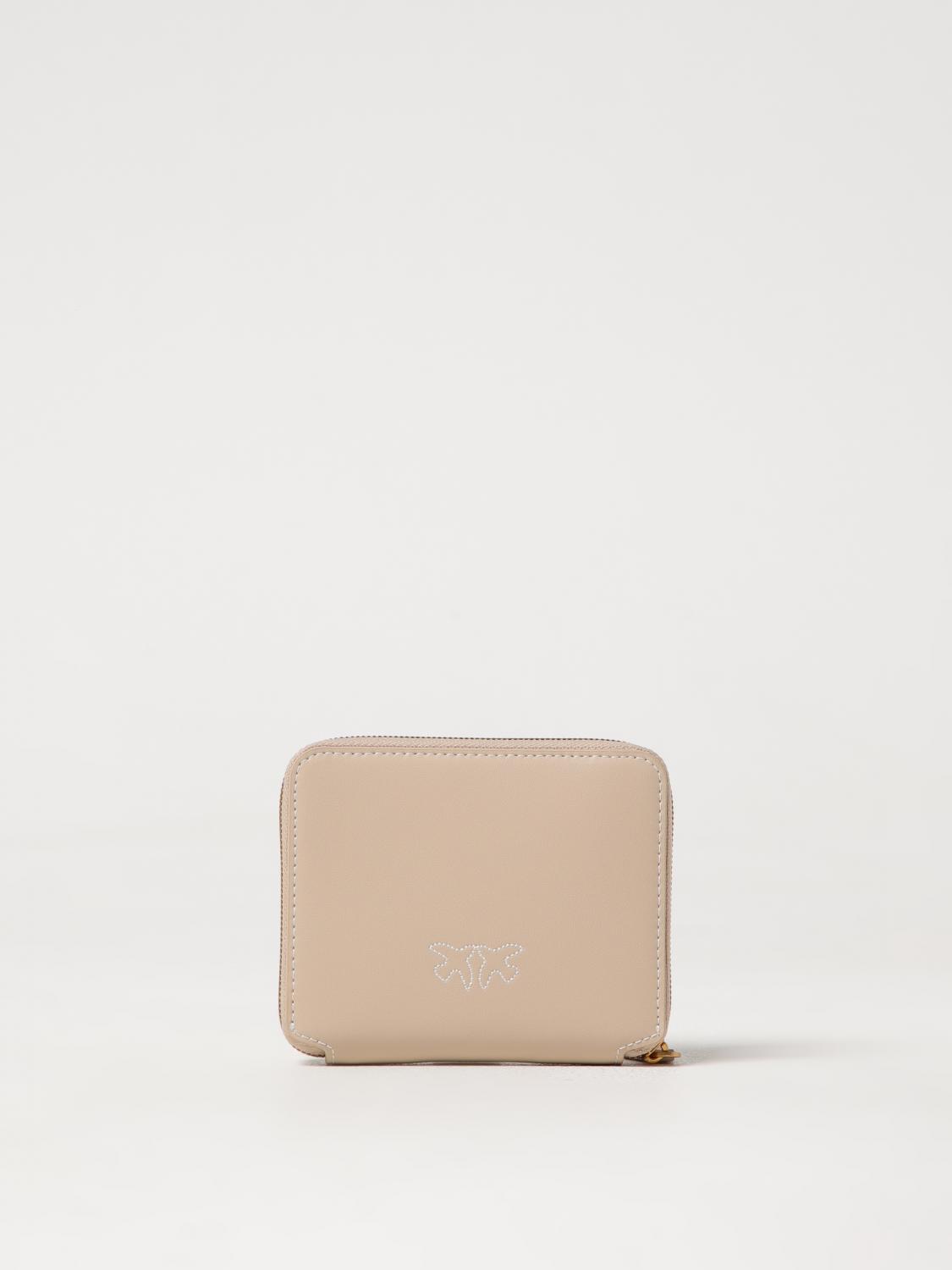 Pinko Wallet Woman Beige