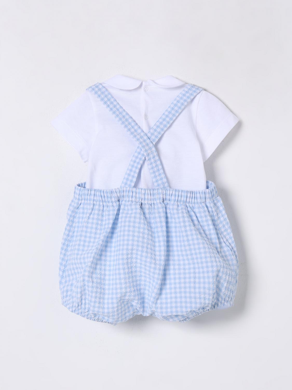 Il Gufo Jumpsuit Kids Gnawed Blue