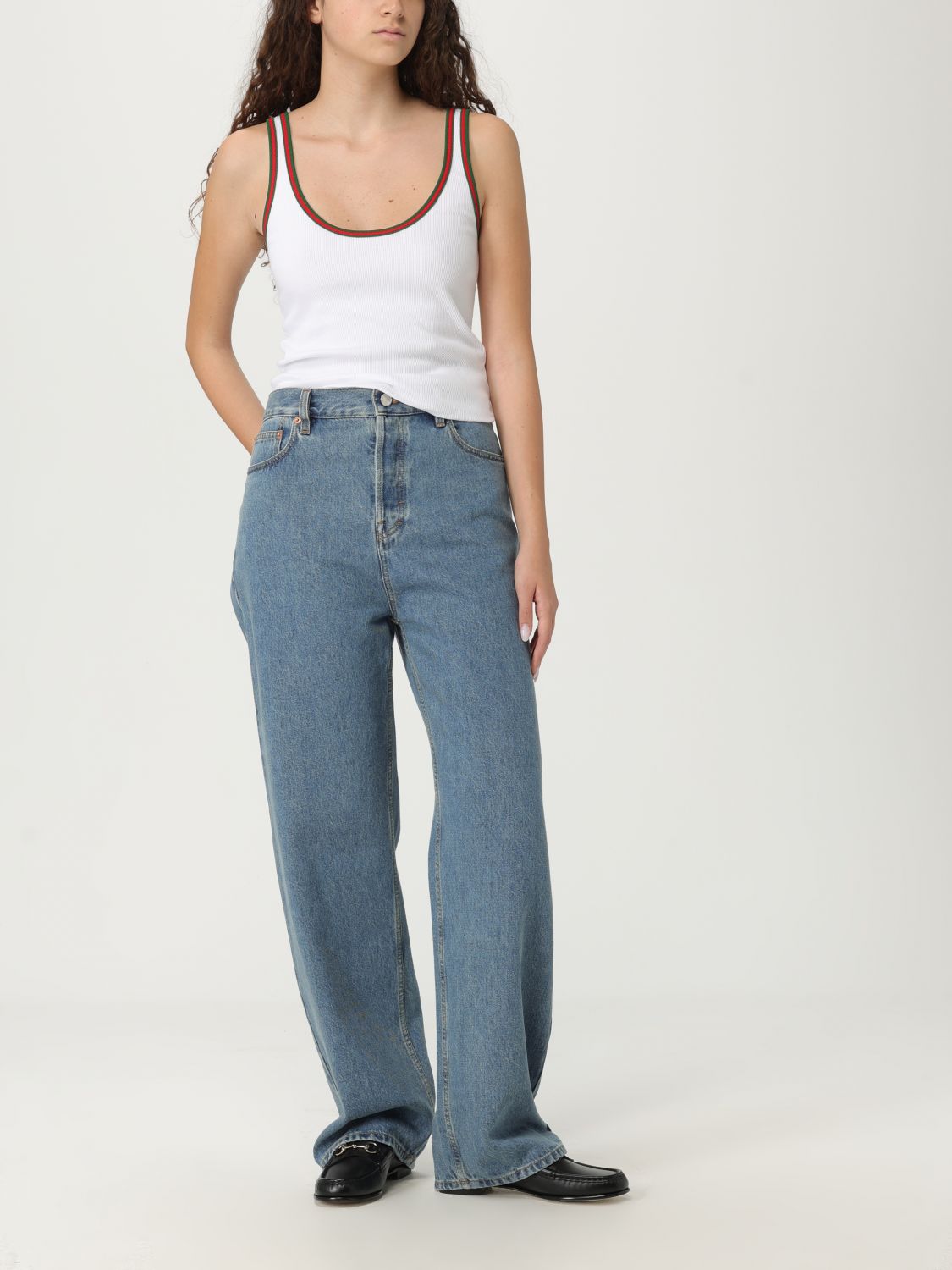 Gucci Jeans Woman Blue