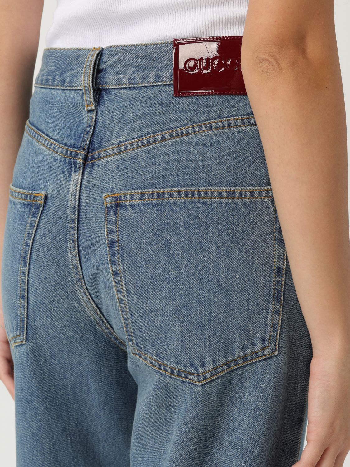 Gucci Jeans Woman Blue