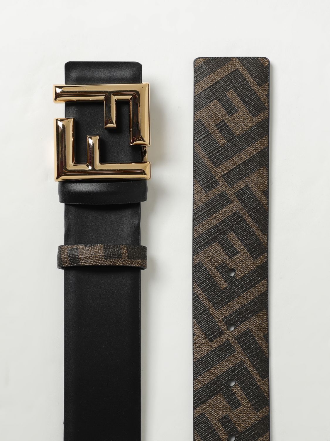 Fendi Belt Men Brown