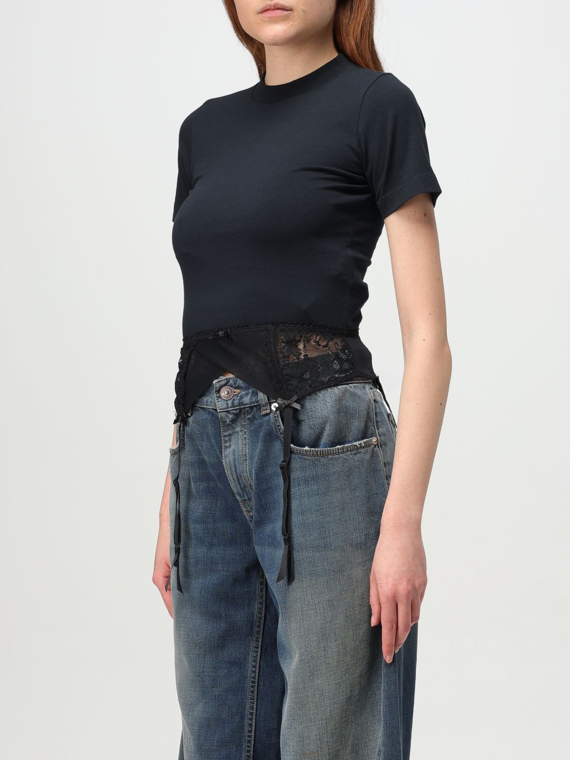 Balenciaga T Shirt Woman Black