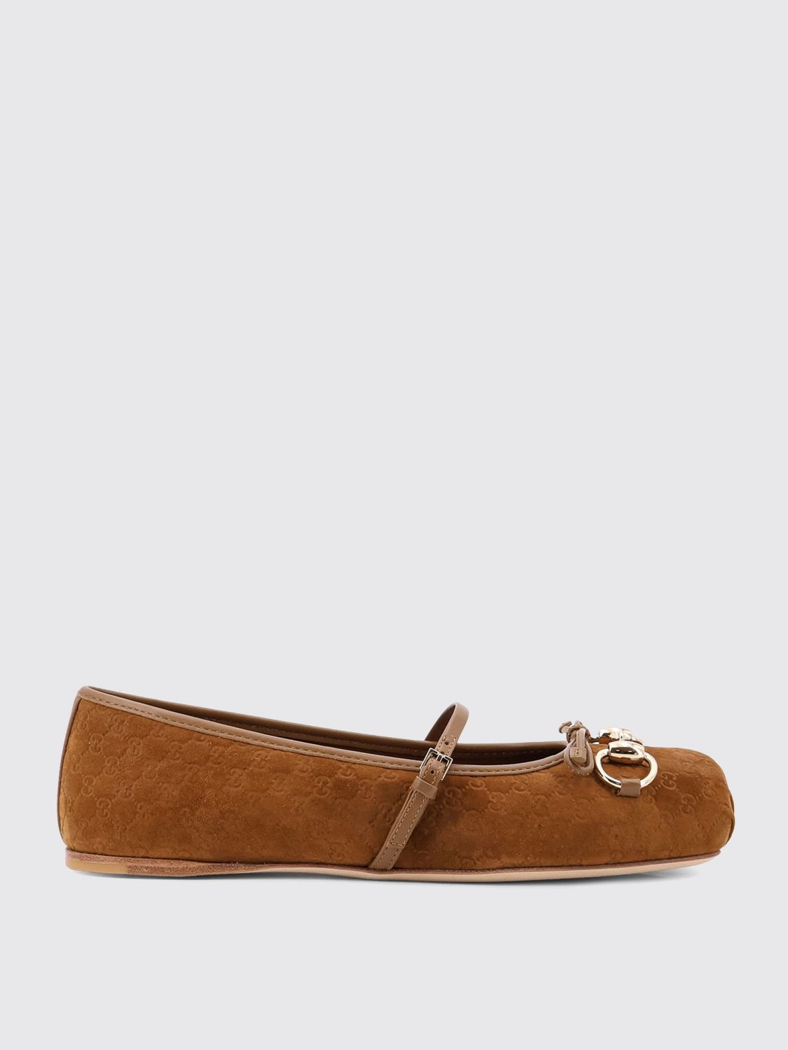 Gucci Ballet Flats Woman Brown