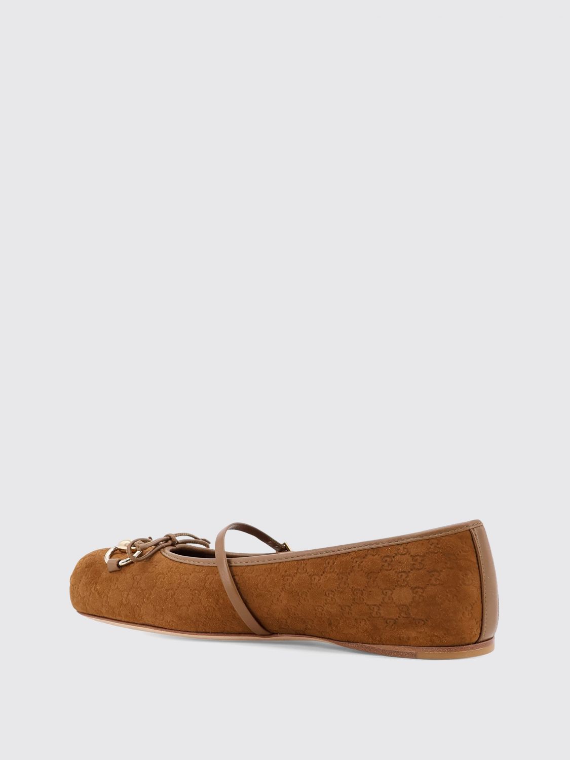 Gucci Ballet Flats Woman Brown