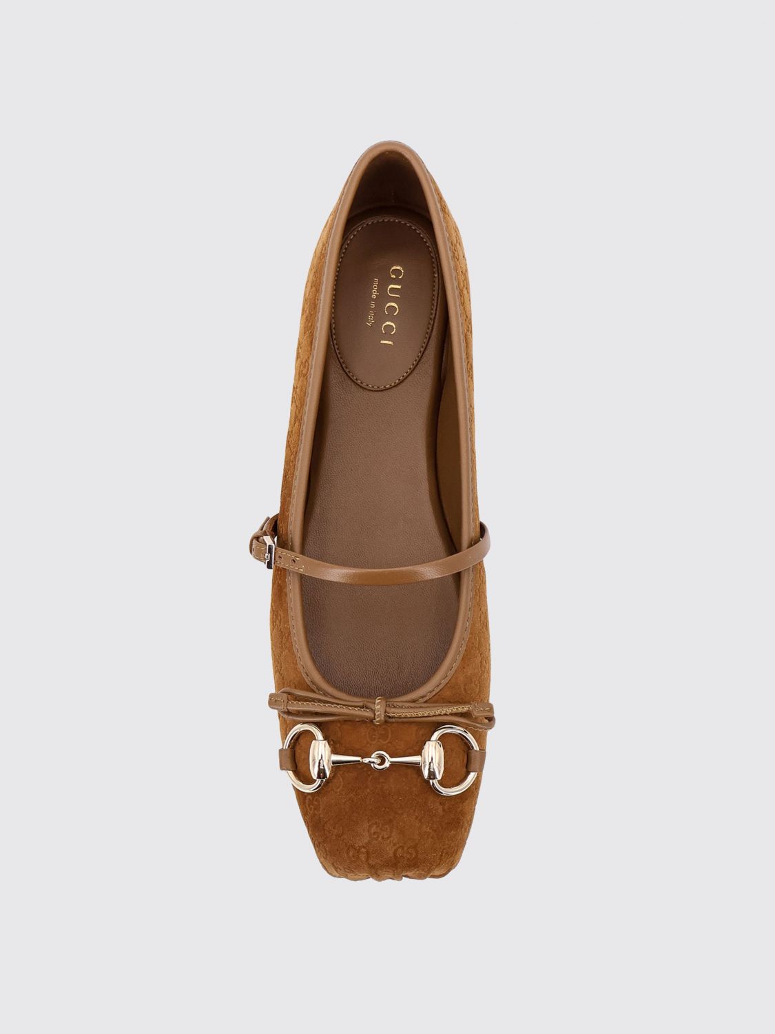 Gucci Ballet Flats Woman Brown