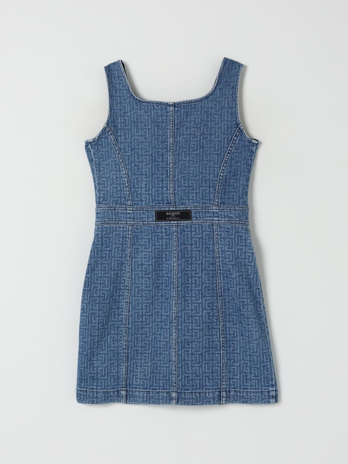 Balmain Dress Kids Gnawed Blue