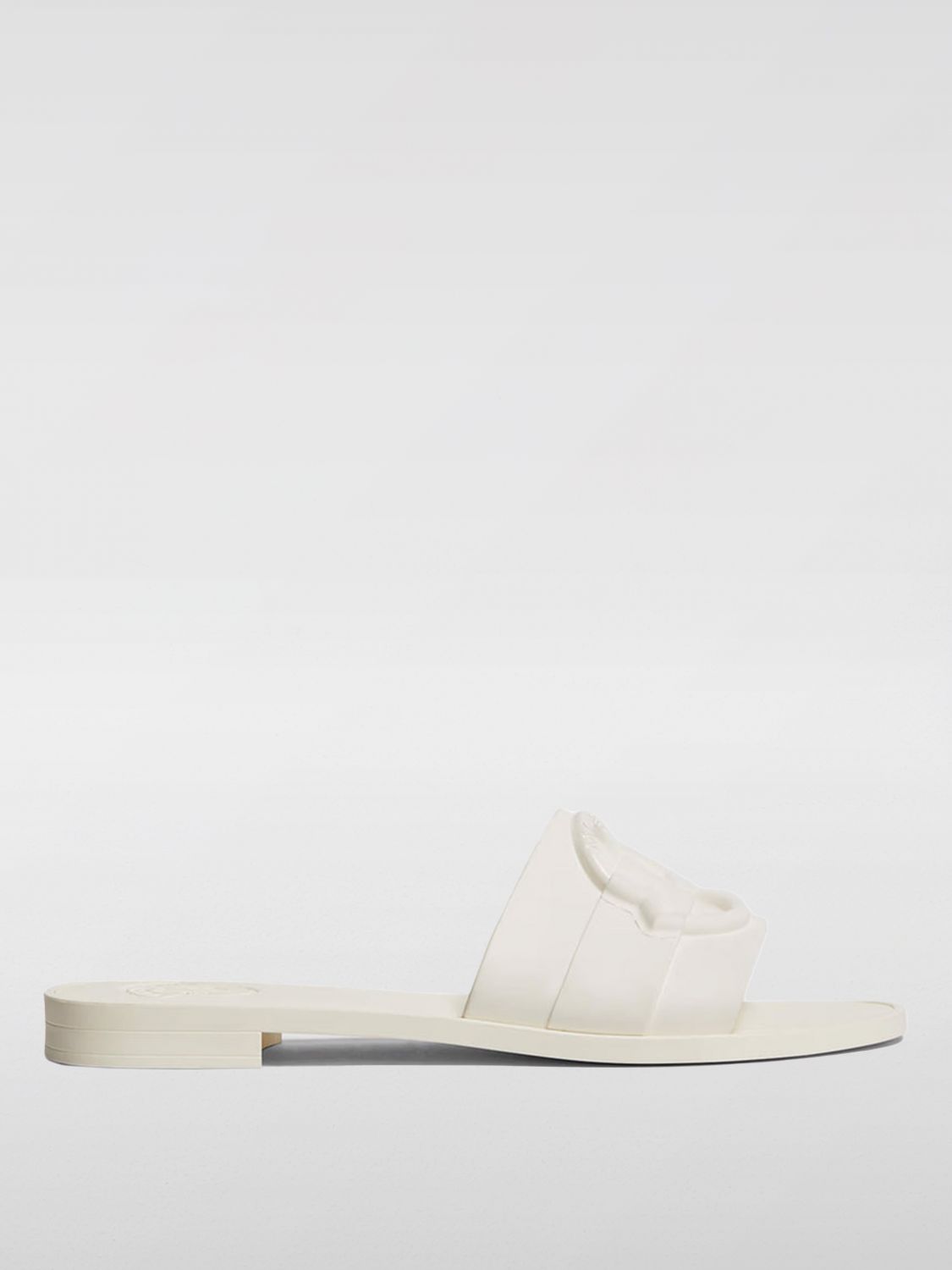 Moncler Flat Sandals Woman Black
