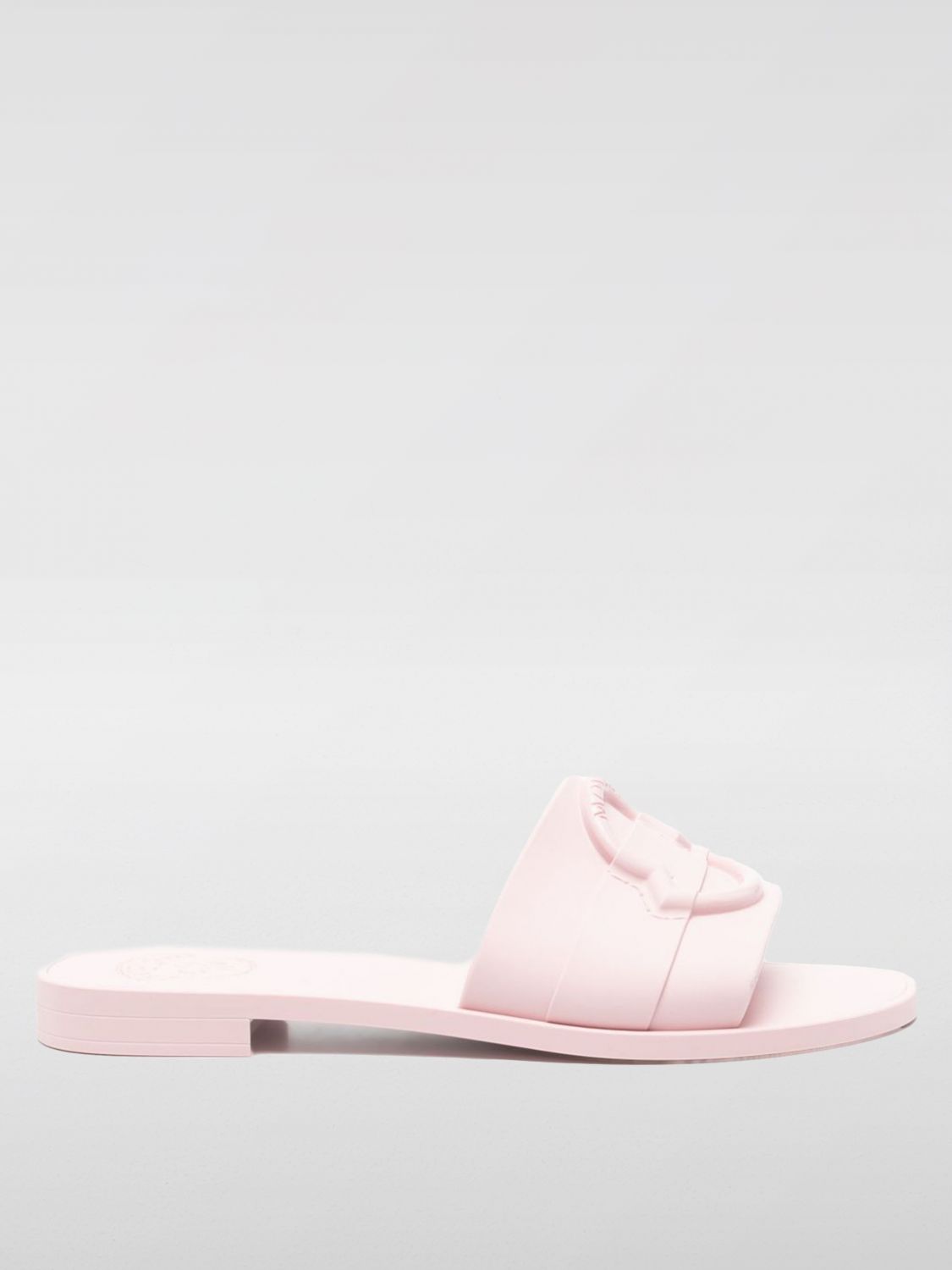Moncler Flat Sandals Woman Black