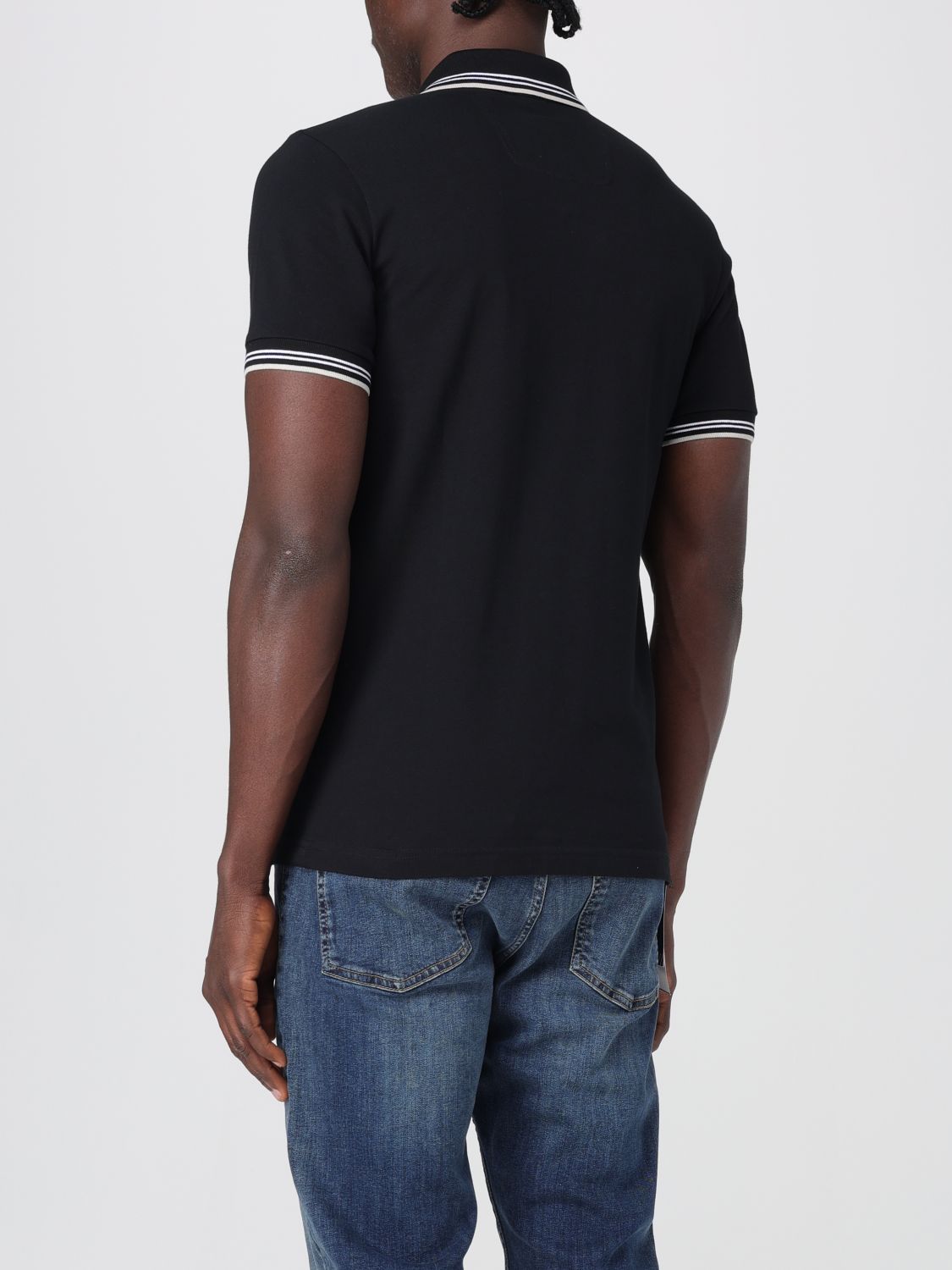Boss Polo Shirt Men Black