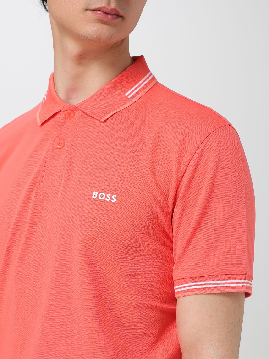 Boss Polo Shirt Men Black