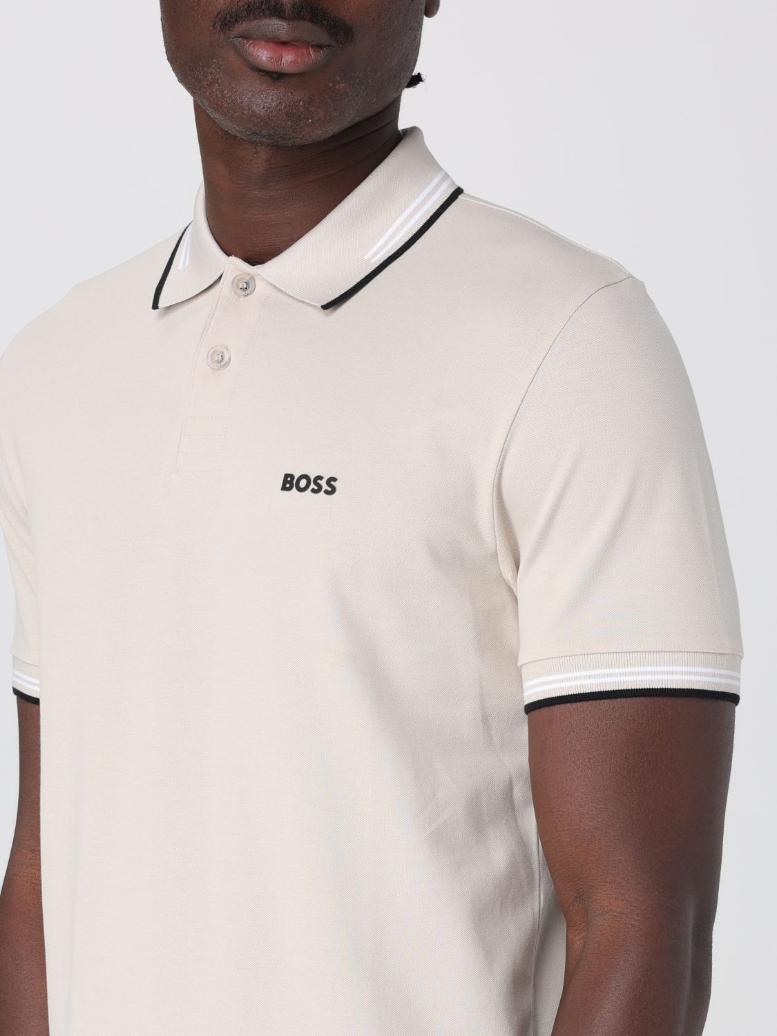 Boss Polo Shirt Men Black