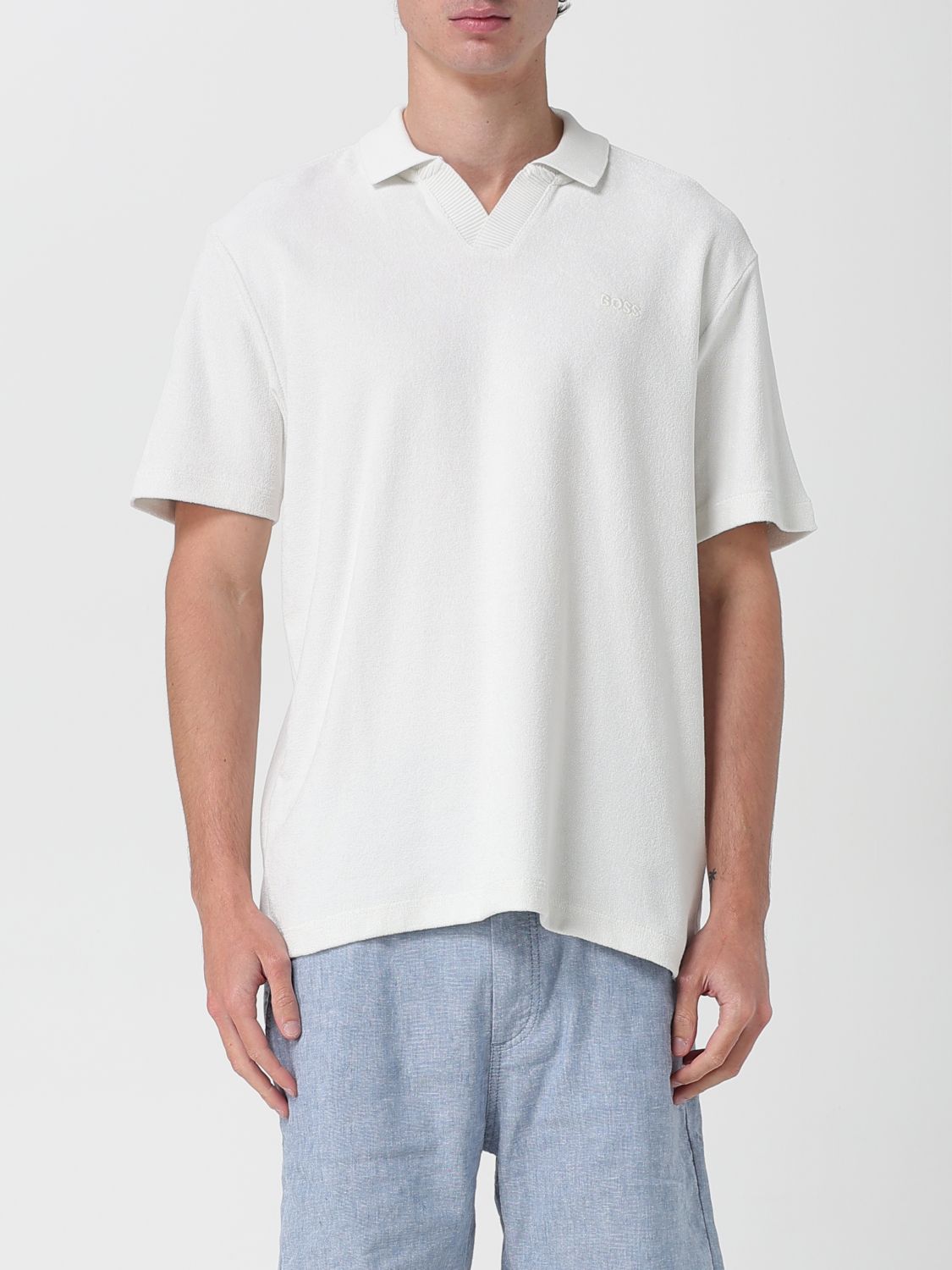 Boss Polo Shirt Men Black