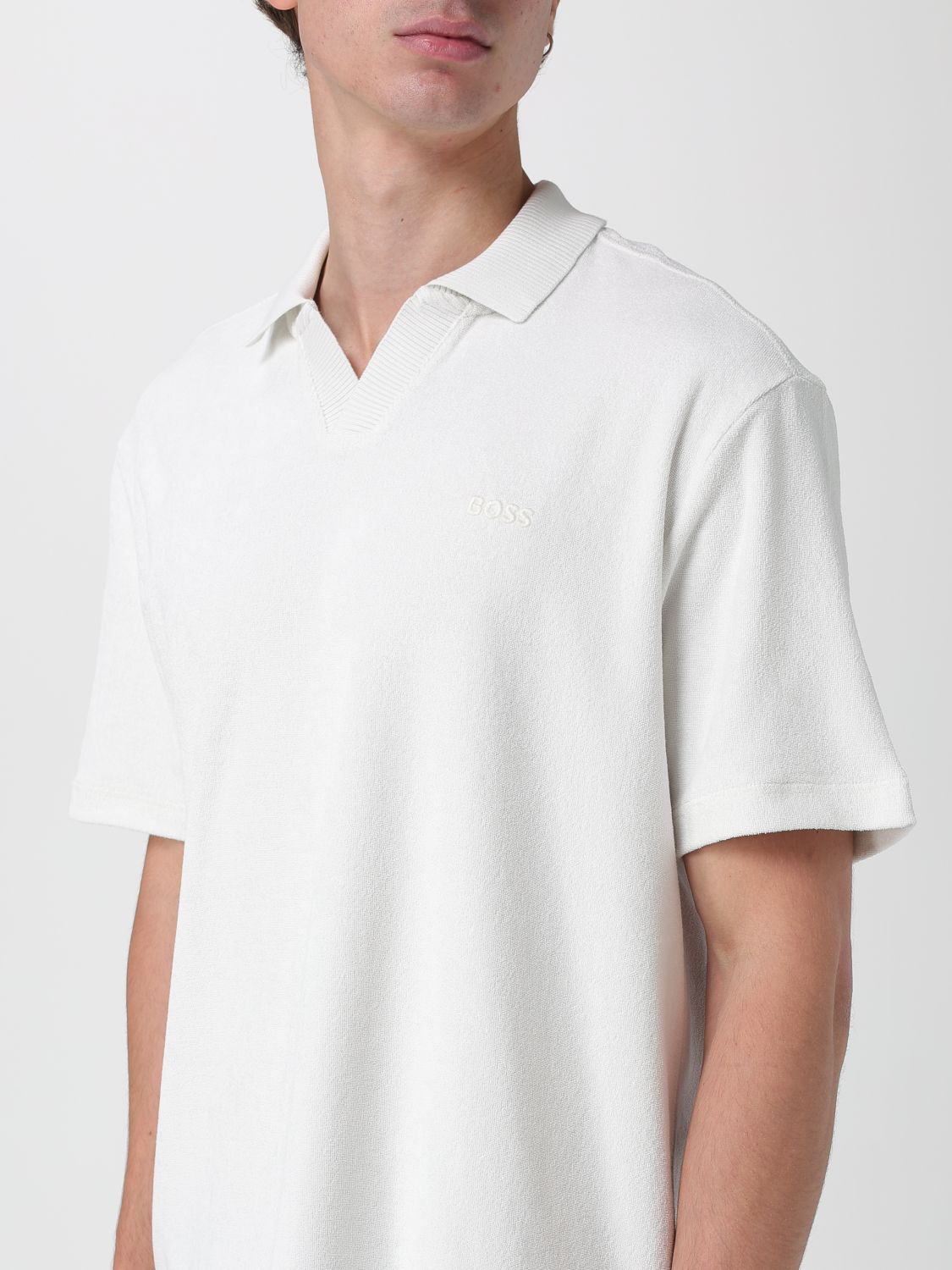 Boss Polo Shirt Men Black