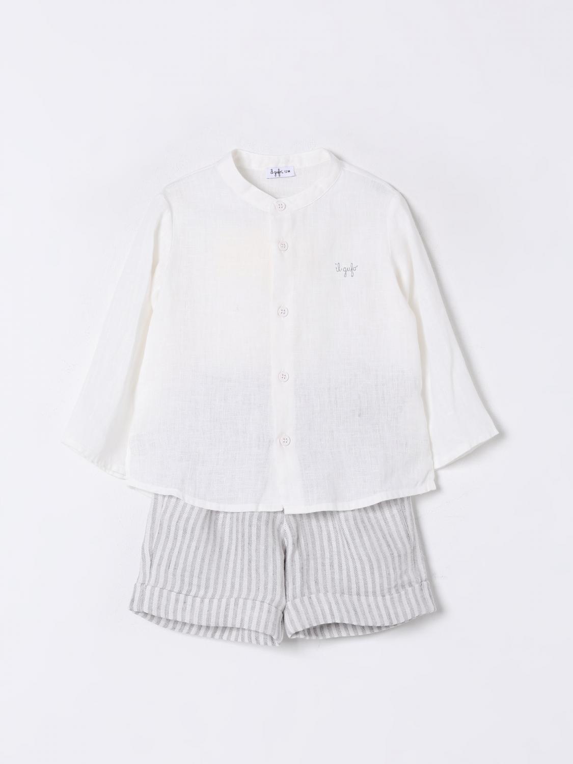 Il Gufo Jumpsuit Kids Grey