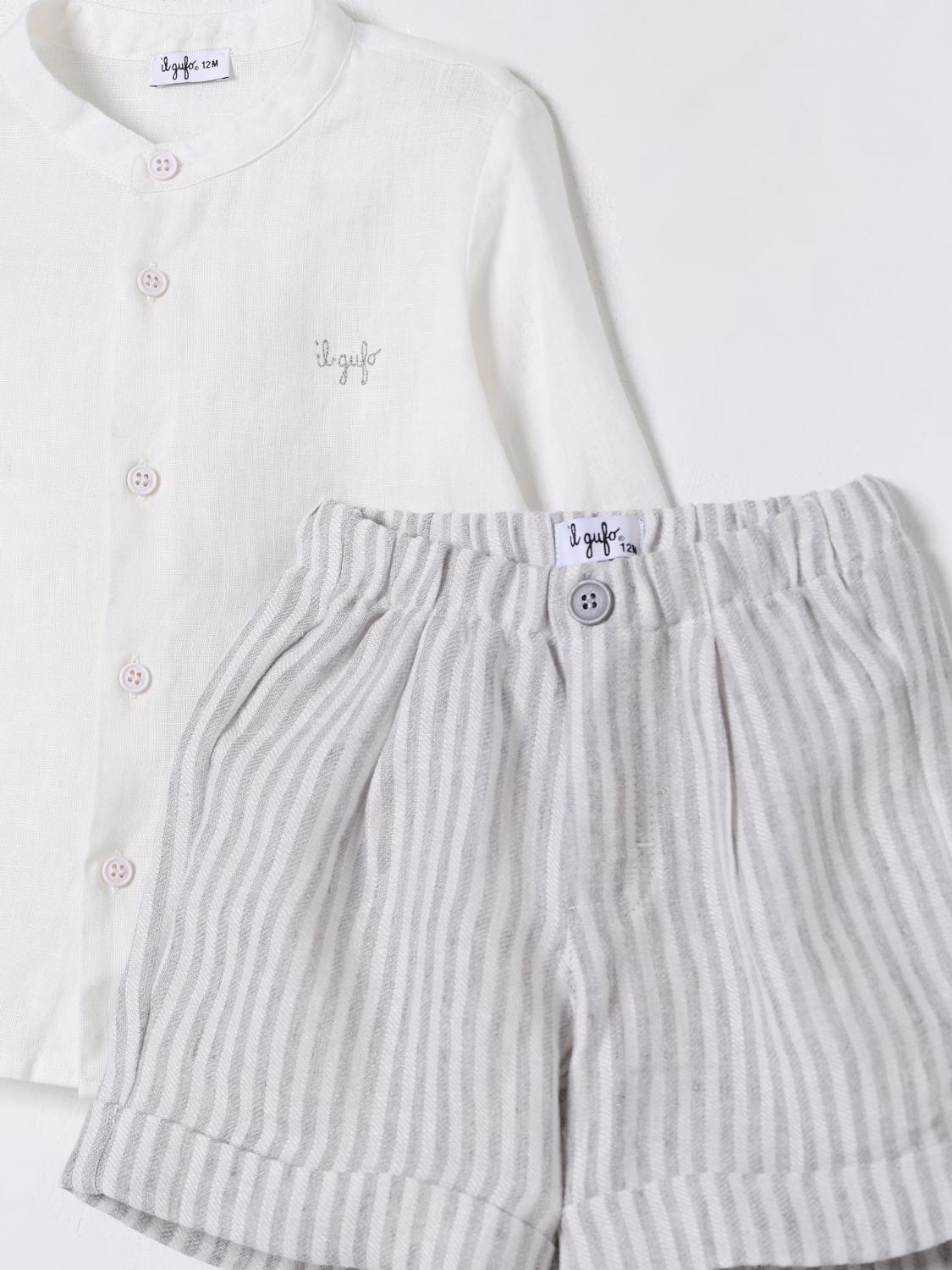 Il Gufo Jumpsuit Kids Grey