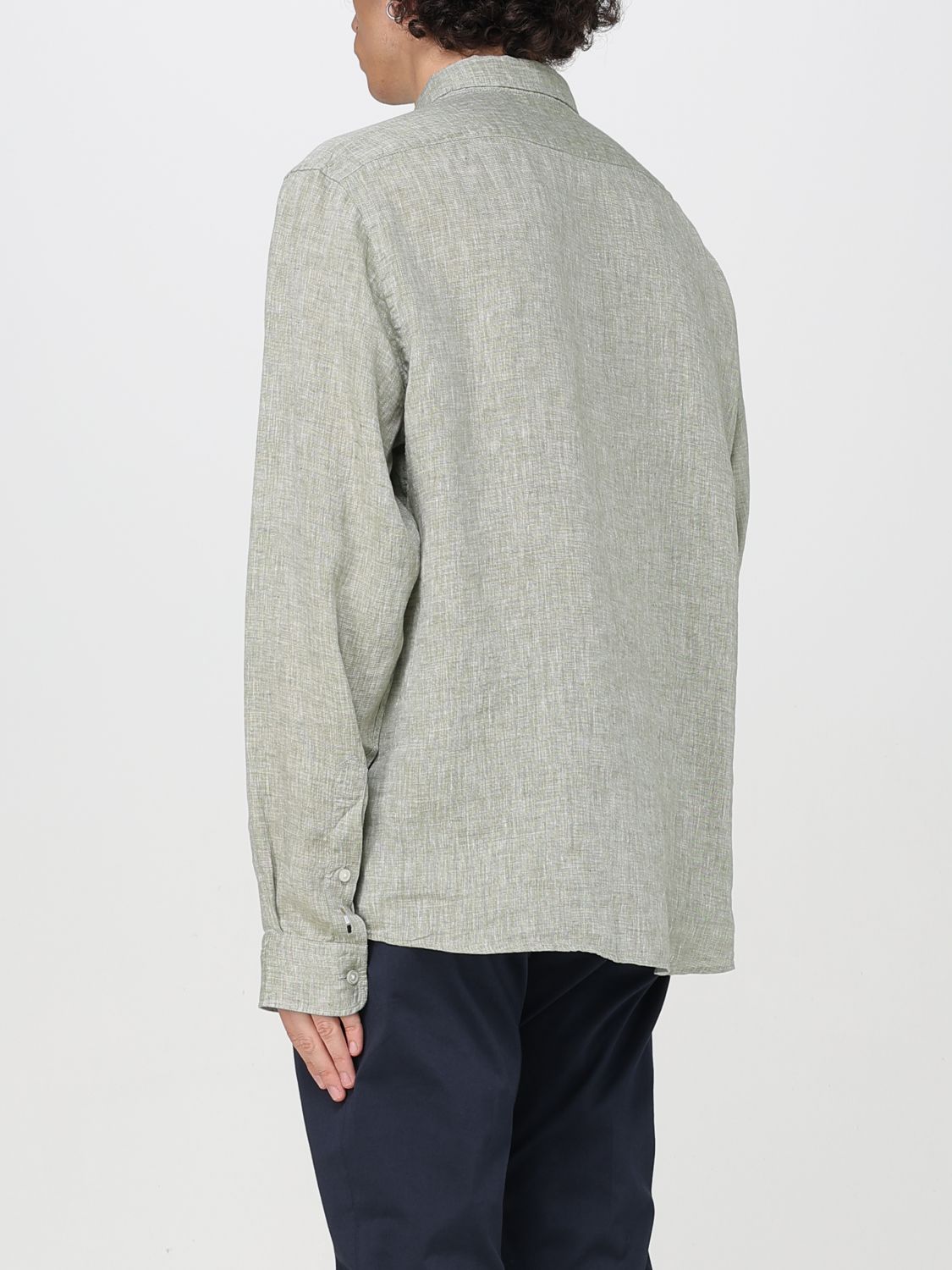 Boss Shirt Men Green