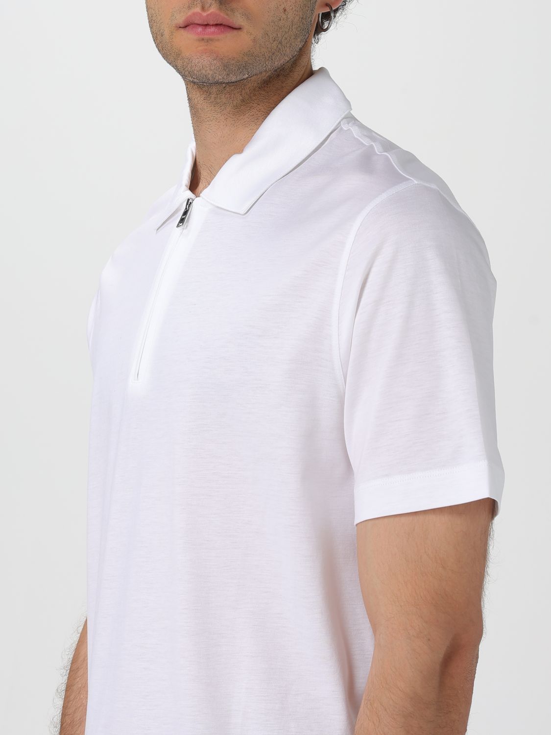 Boss Polo Shirt Men Blue