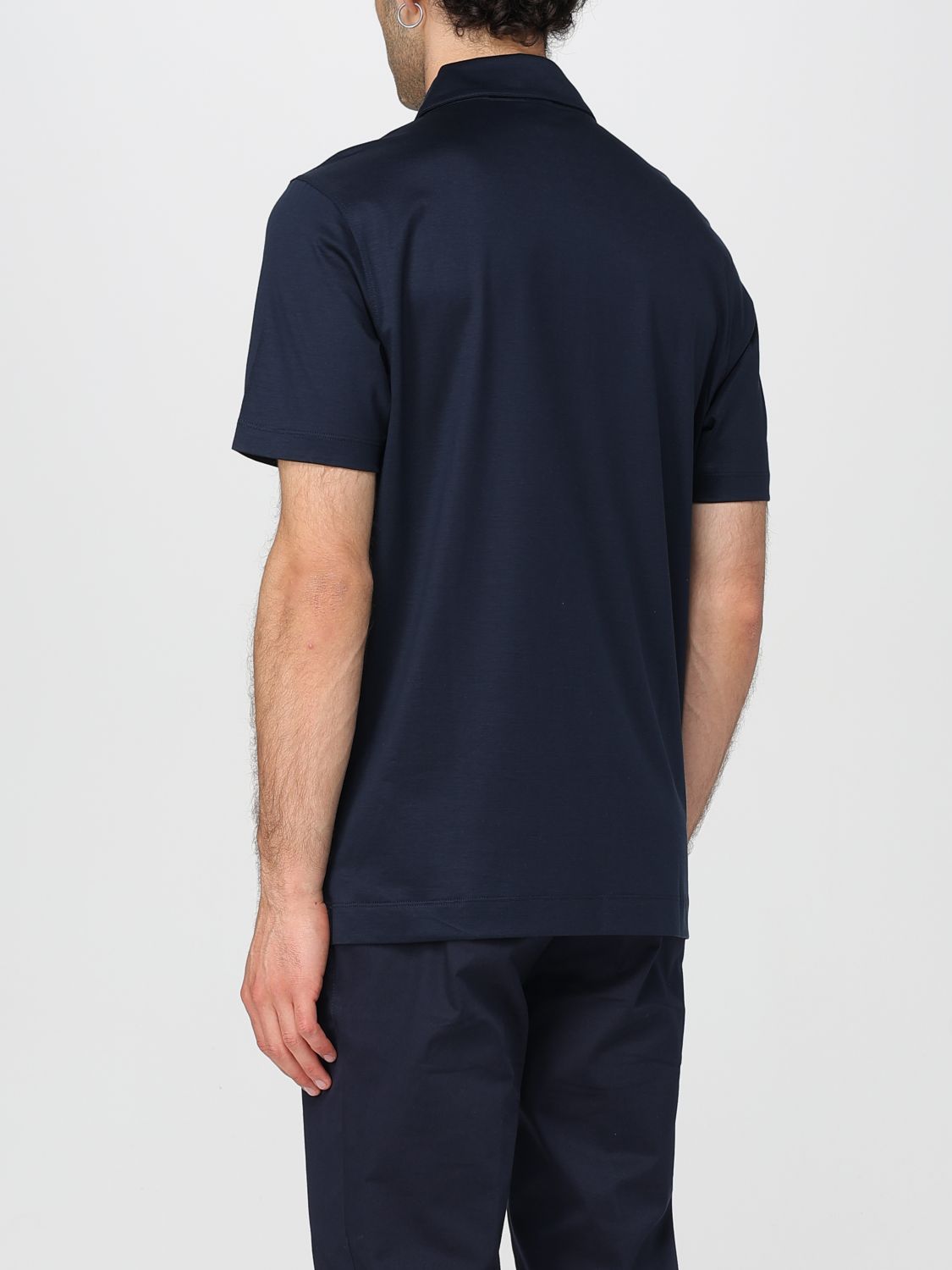 Boss Polo Shirt Men Blue