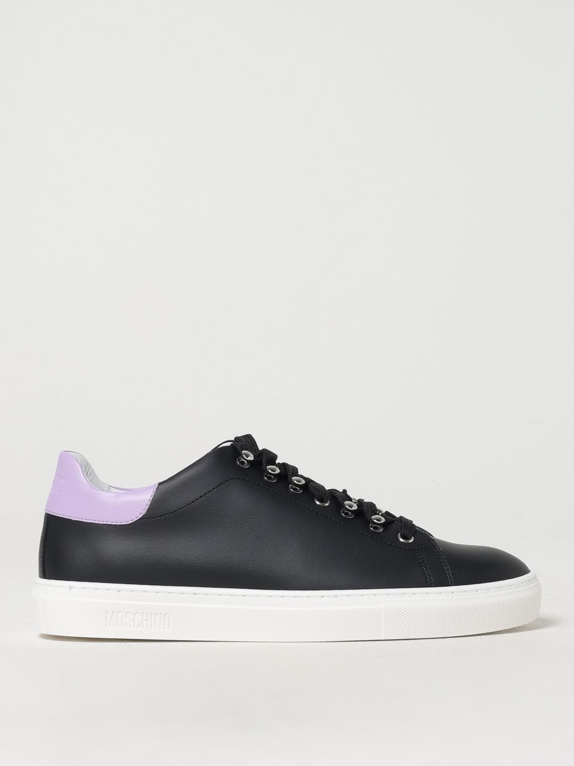 スニーカー MOSCHINO COUTURE Men Sneakers Black MB15012G0MGAA 00A Moschino Couture Sneakers Men Black – Modishus