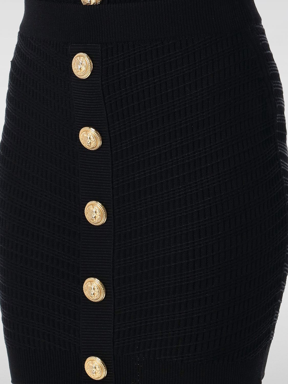 Balmain Skirt Woman Black