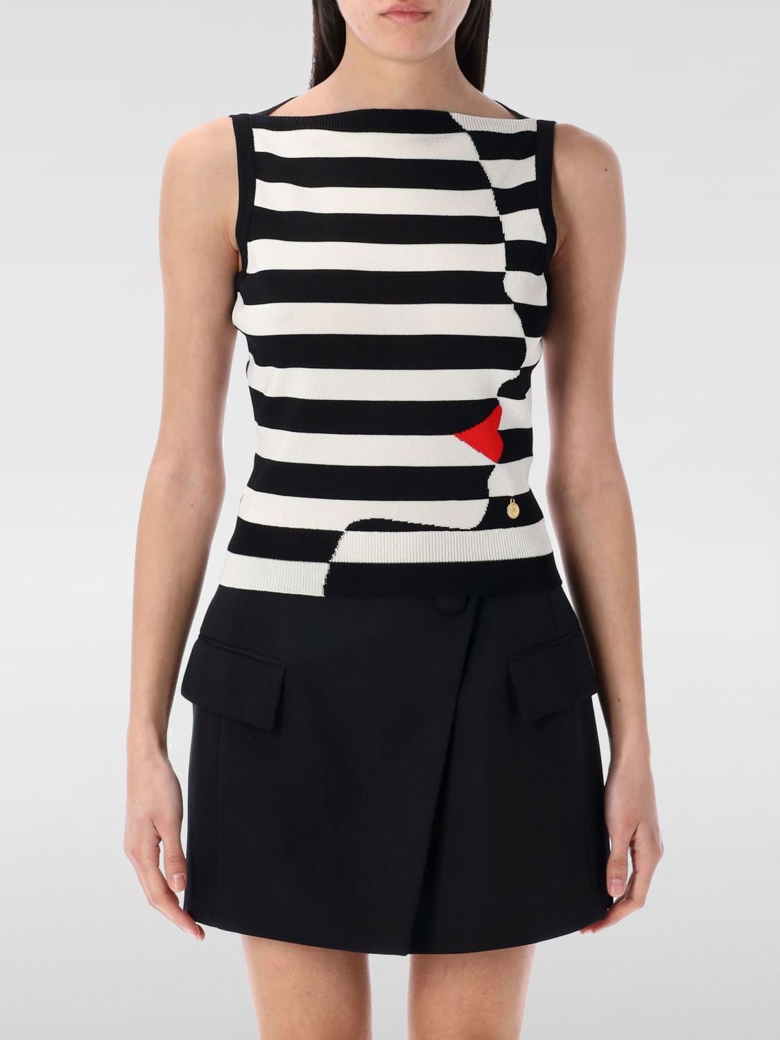 Balmain Top Woman Black