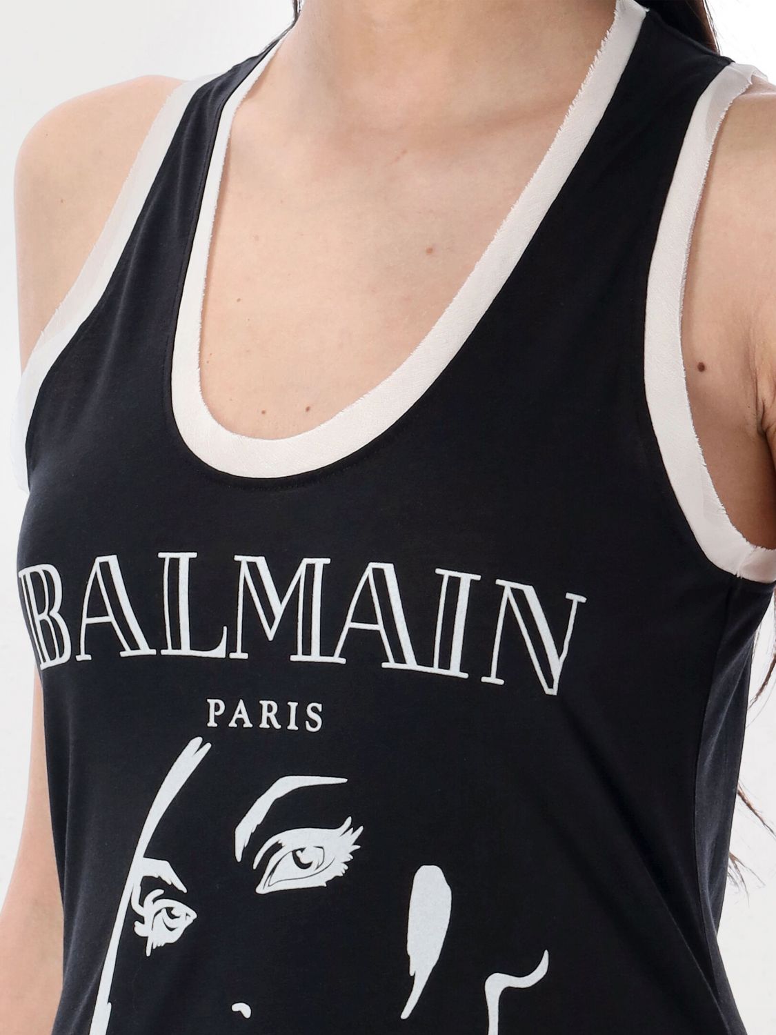 Balmain Top Woman Black