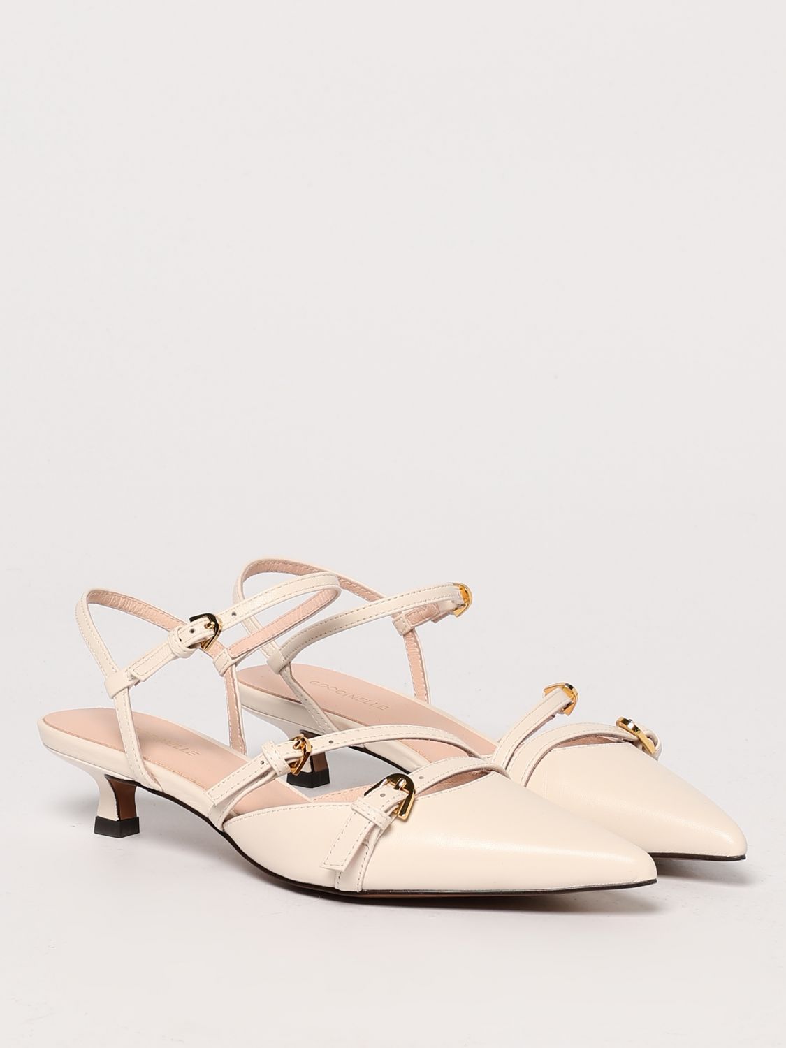 Coccinelle High Heel Shoes Woman White