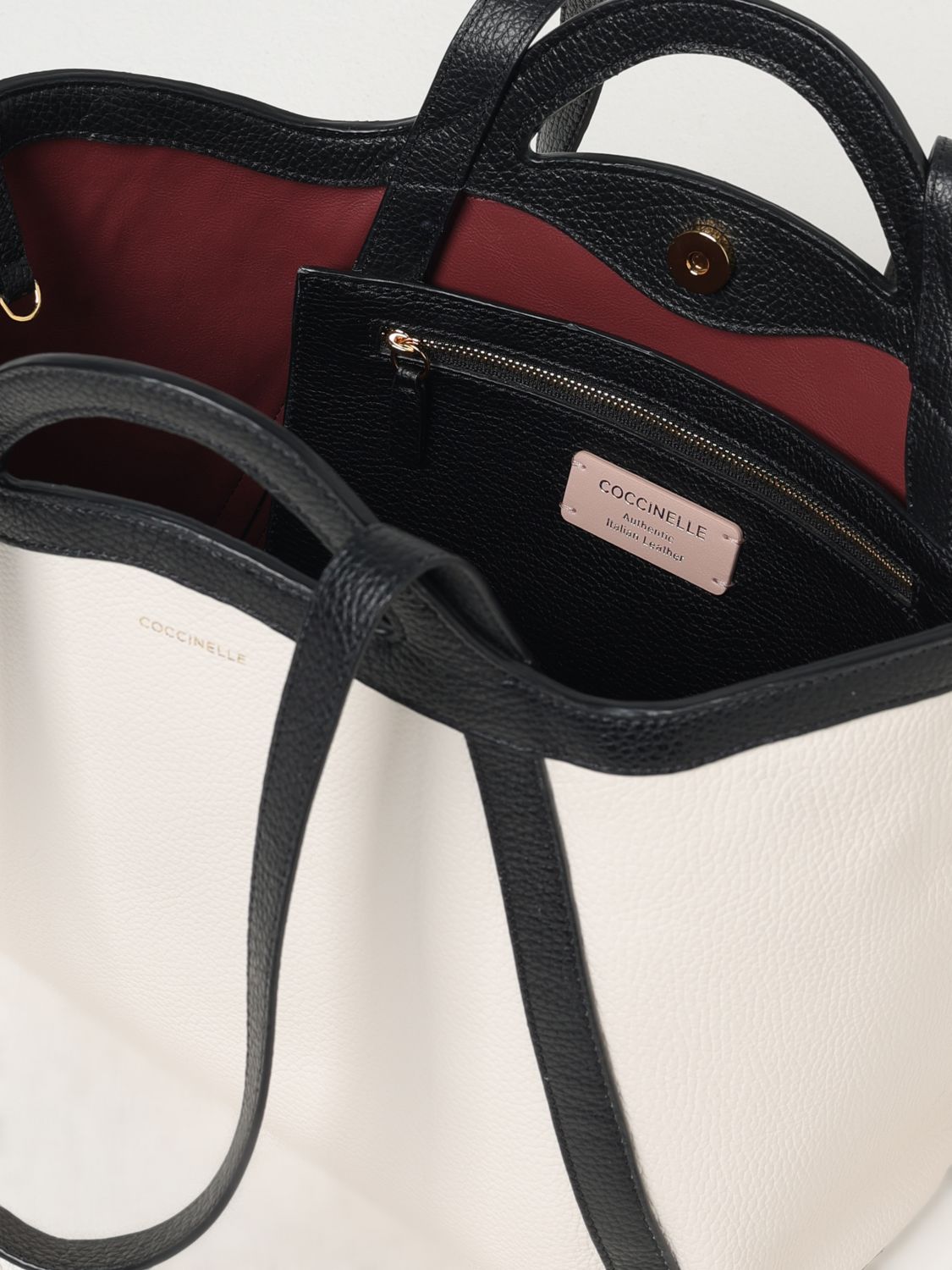 Coccinelle Shoulder Bag Woman White