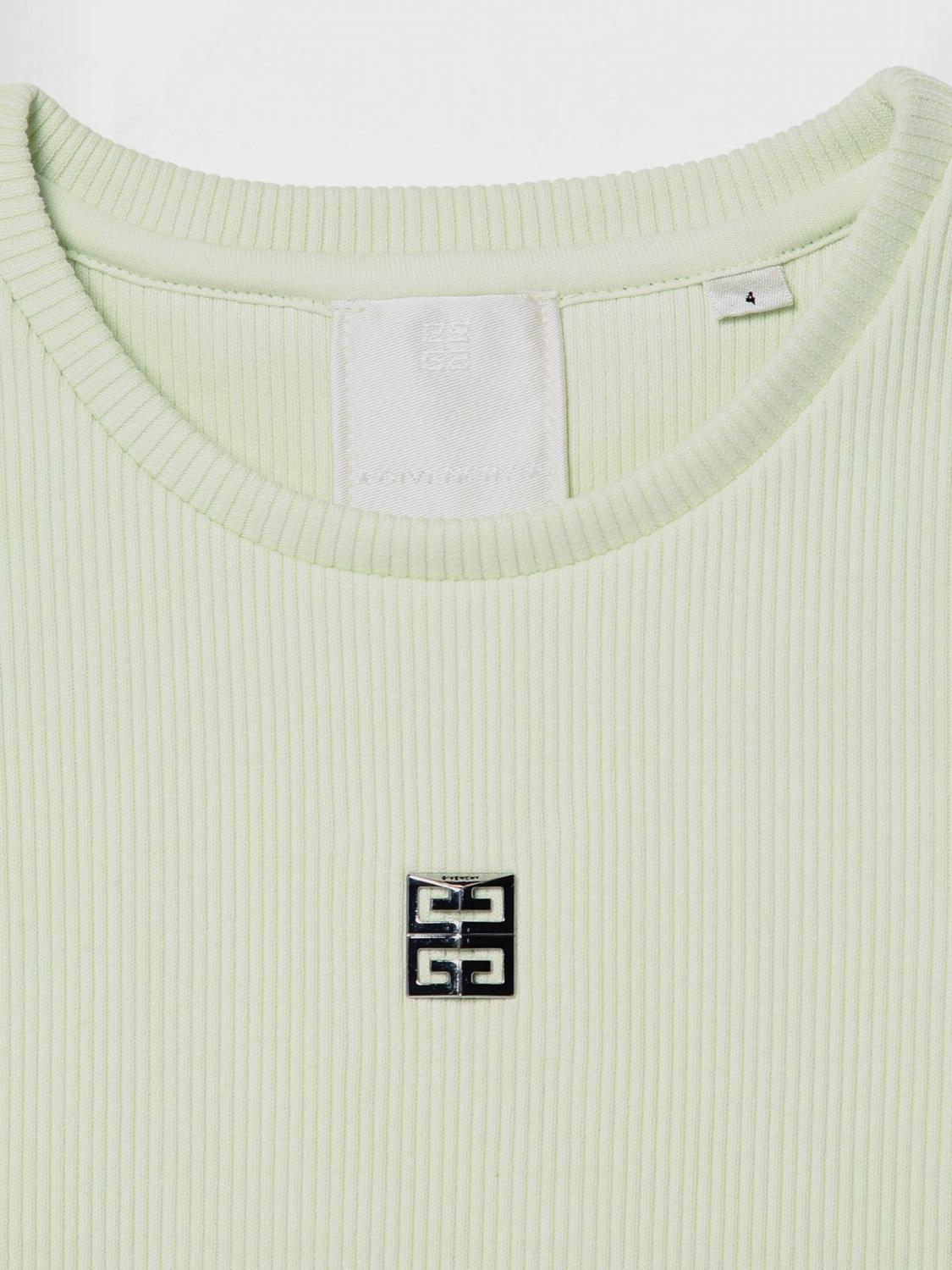 Givenchy T Shirt Kids Green