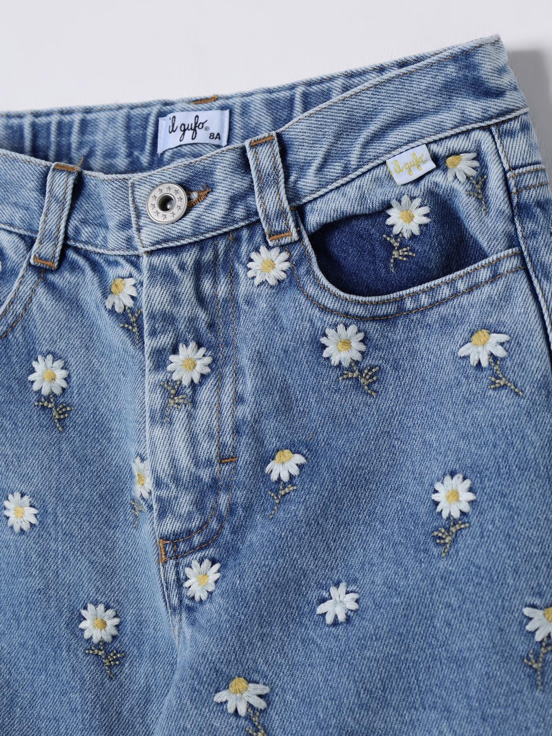Il Gufo Jeans Kids Blue
