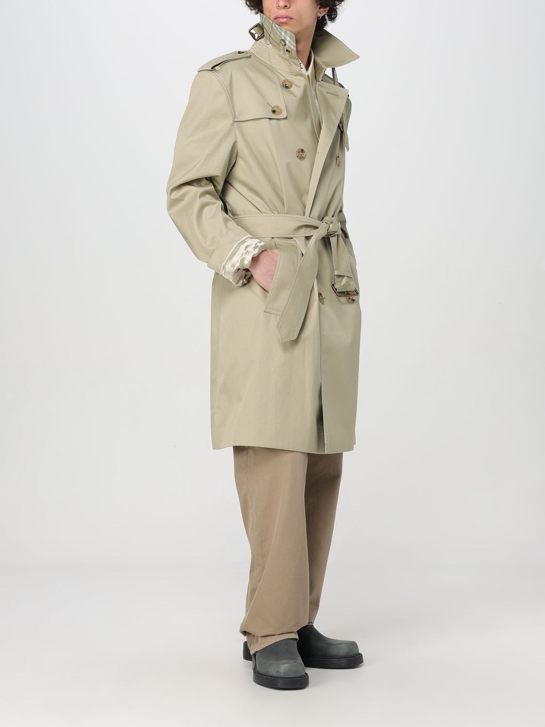 Burberry Pants Men Beige